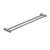 Nero Mecca Care 25mm Double Towel Grab Rail 900mm Brushed Nickel