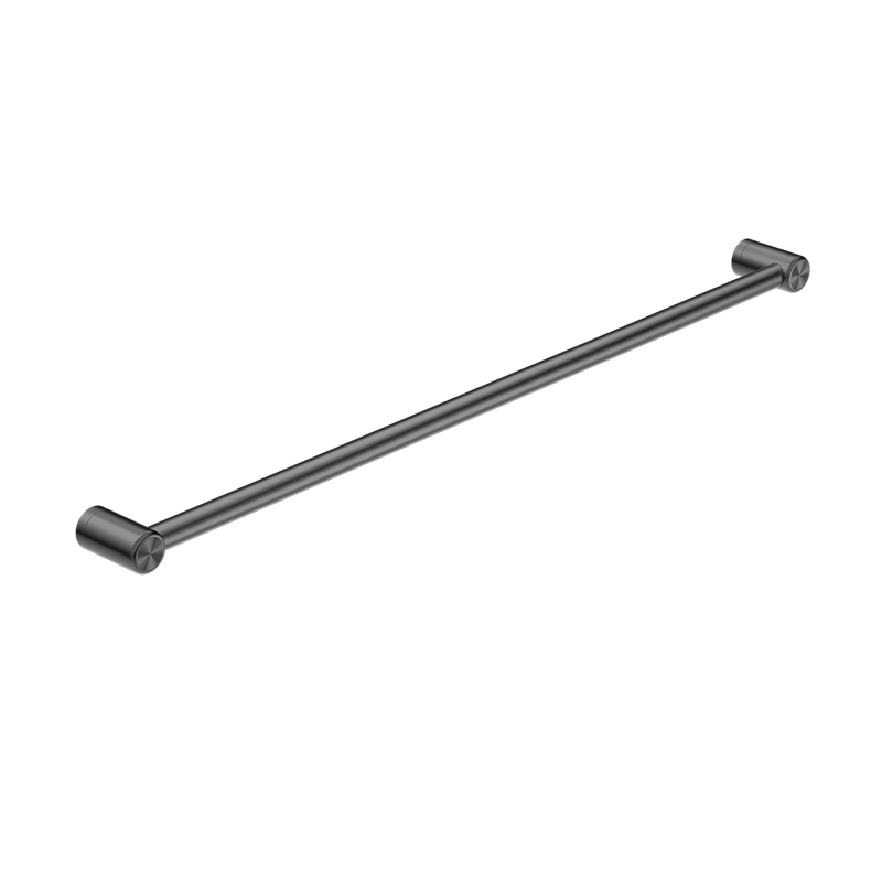 Mecca Care 25mm Grab Rail 900mm Brushed Gunmetal