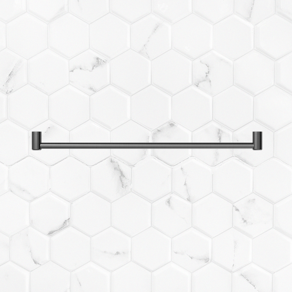 Nero Mecca Care 25mm Grab Rail 900mm Brushed Gunmetal