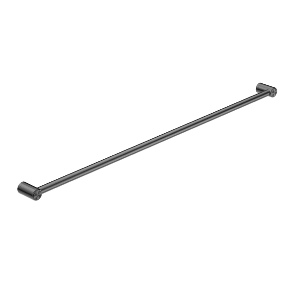 Nero Mecca Care 25mm Grab Rail 1200mm Brushed Gunmetal