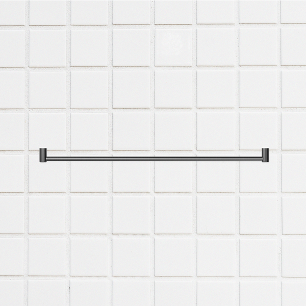 Nero Mecca Care 25mm Grab Rail 1200mm Brushed Gunmetal