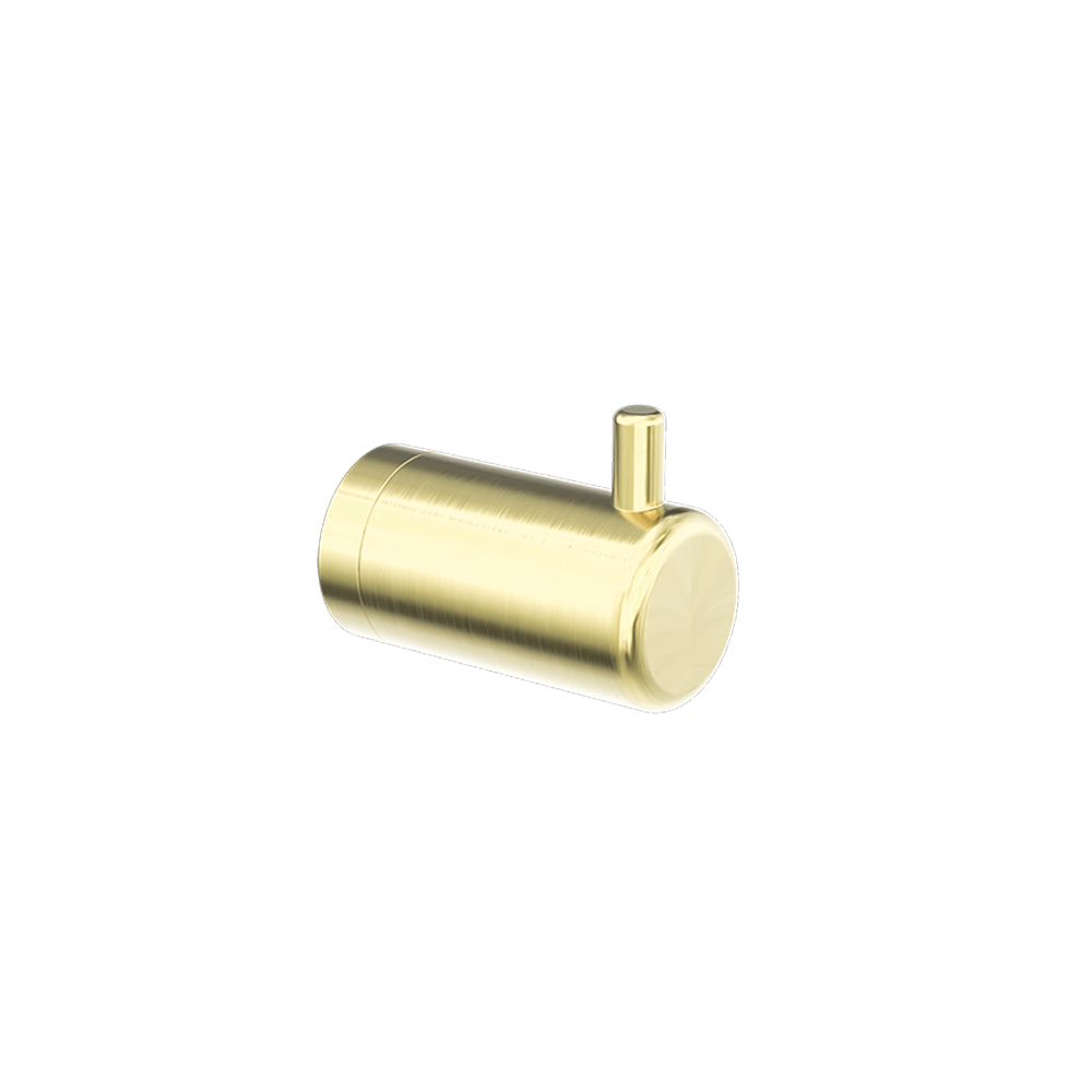 Mecca Care 25mm Wall Hook Brushed Gold