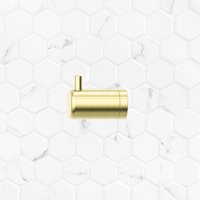 Mecca Care 25mm Wall Hook Brushed Gold