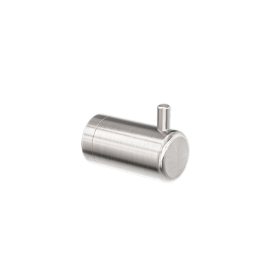 Nero Mecca Care 25mm Wall Hook Brushed Nickel