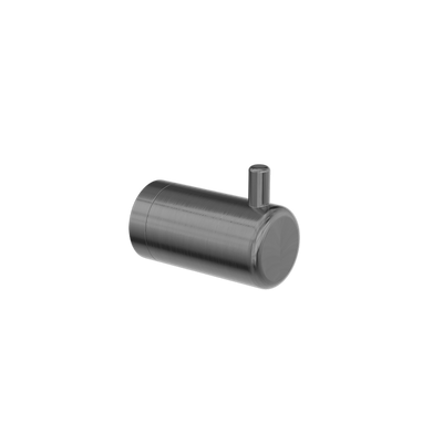 Nero Mecca Care 25mm Wall Hook Brushed Gunmetal