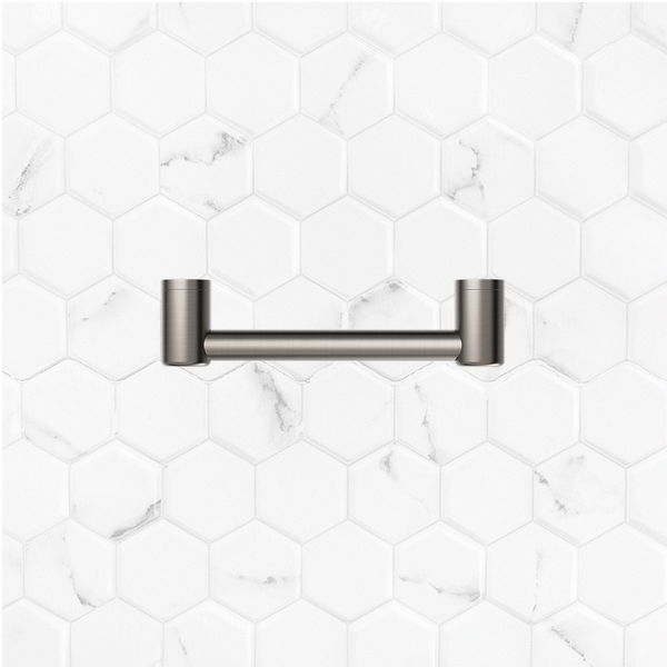 Nero Mecca Care 32mm Grab Rail 300mm Brushed Nickel