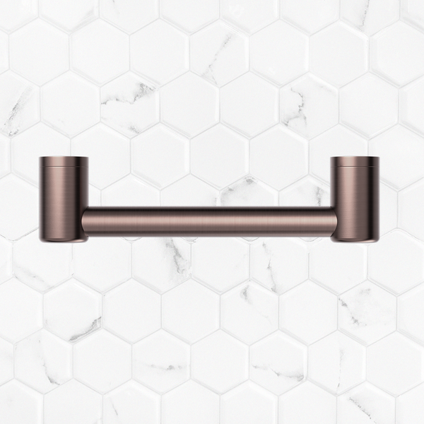 Nero Mecca Care 32mm Grab Rail 300mm Brushed Bronze