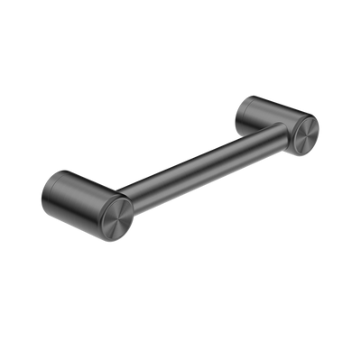 Mecca Care 32mm Grab Rail 300mm Brushed Gunmetal