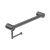 Nero Mecca Care 32mm Grab Rail Toilet Roll Holder 450mm Brushed Gunmetal