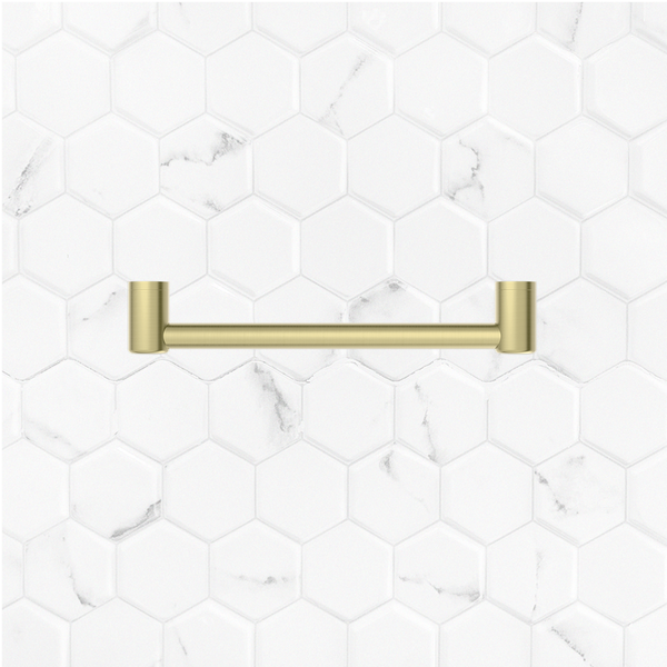 Nero Mecca Care 32mm Grab Rail 450mm Brushed Gold