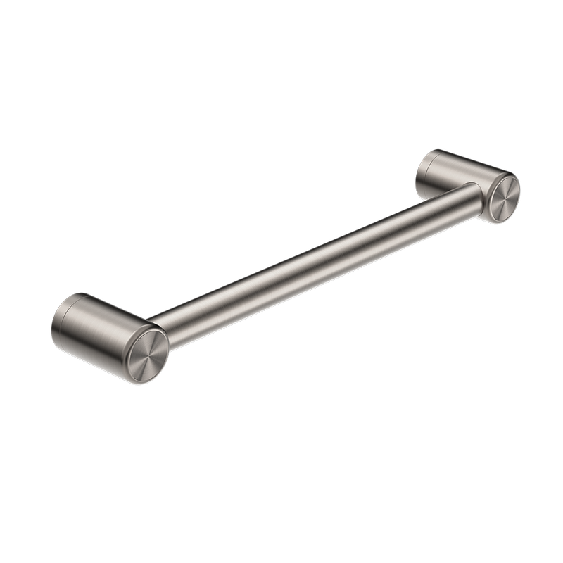 Mecca Care 32mm Grab Rail 450mm Brushed Nickel