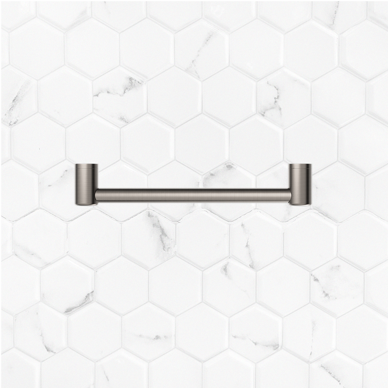Mecca Care 32mm Grab Rail 450mm Brushed Nickel