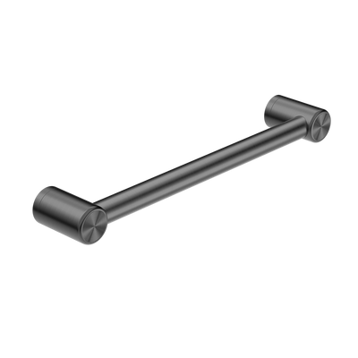 Nero Mecca Care 32mm Grab Rail 450mm Brushed Gunmetal