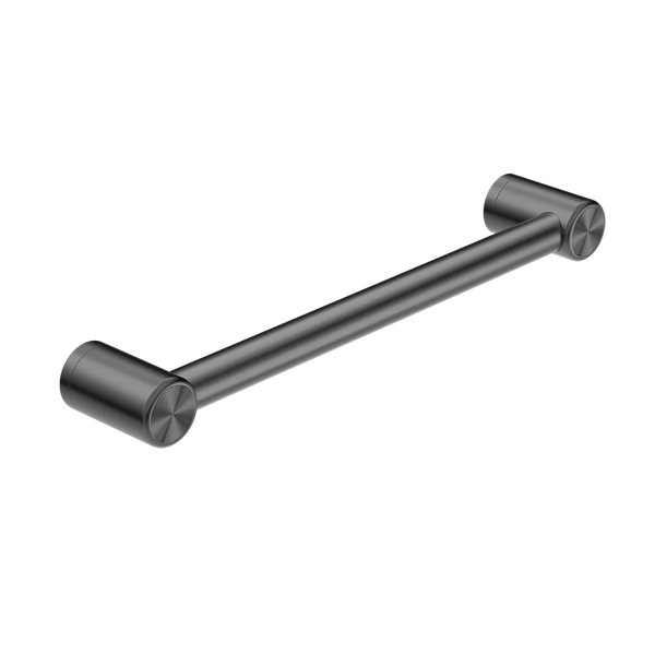 Nero Mecca Care 32mm Grab Rail 450mm Brushed Gunmetal