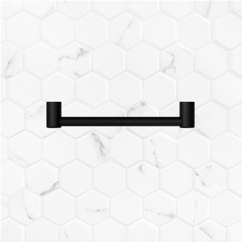 Mecca Care 32mm Grab Rail 450mm Matte Black