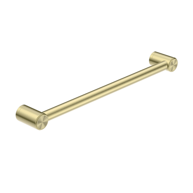Mecca Care 32mm Grab Rail 600mm Brushed Gold