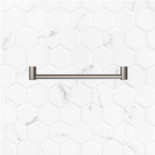 Nero Mecca Care 32mm Grab Rail 600mm Brushed Nickel