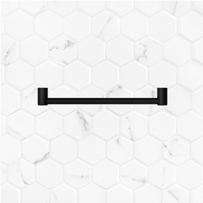 Mecca Care 32mm Grab Rail 600mm Matte Black