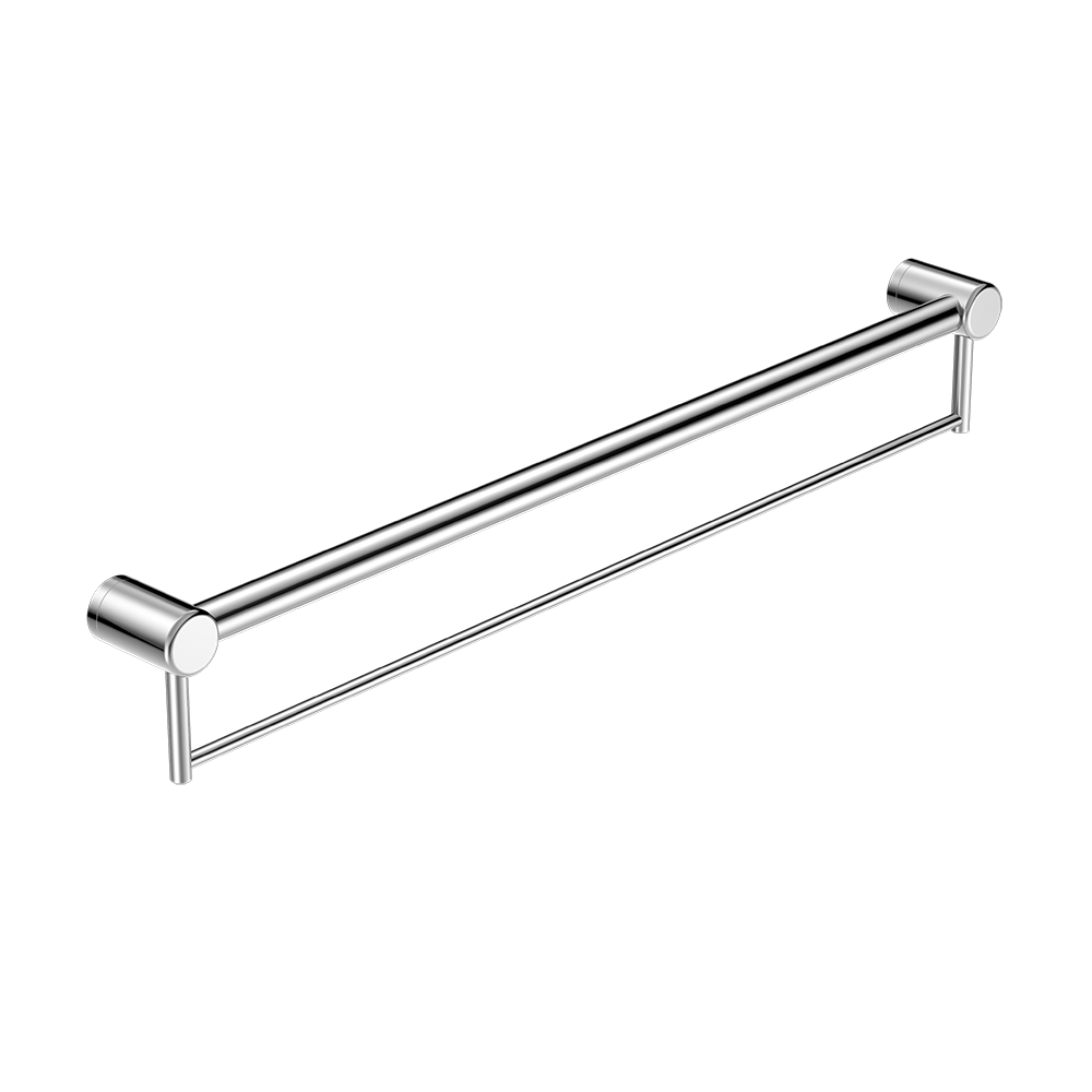 Mecca Care 32mm Grab Rail with Towel Holder 900mm Chrome