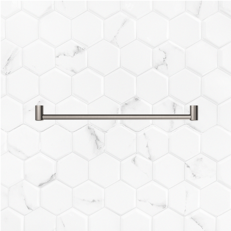 Mecca Care 32mm Grab Rail 900mm Brushed Nickel