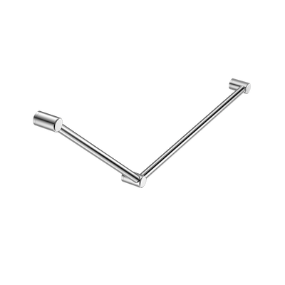 Mecca Care 32mm DDA Grab Rail Set 45 Degree 750x900mm Chrome