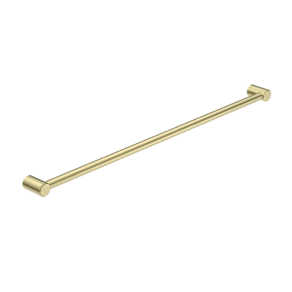 Nero Mecca Care 32mm Grab Rail 1200mm Brushed Gold