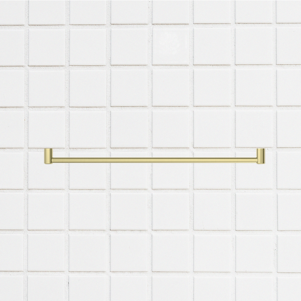 Nero Mecca Care 32mm Grab Rail 1200mm Brushed Gold
