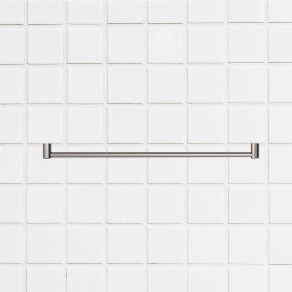 Nero Mecca Care 32mm Grab Rail 1200mm Brushed Nickel