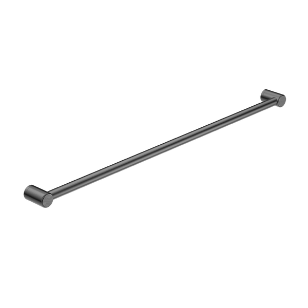 Nero Mecca Care 32mm Grab Rail 1200mm Brushed Gunmetal