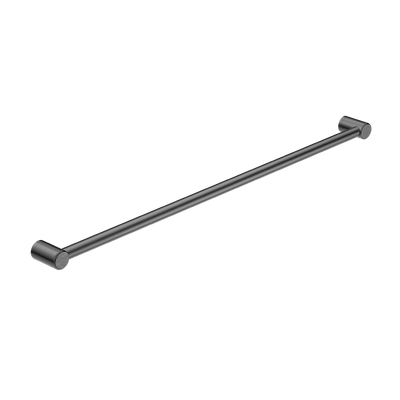 Nero Mecca Care 32mm Grab Rail 1200mm Brushed Gunmetal