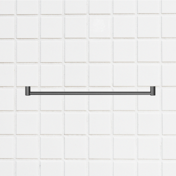 Nero Mecca Care 32mm Grab Rail 1200mm Brushed Gunmetal