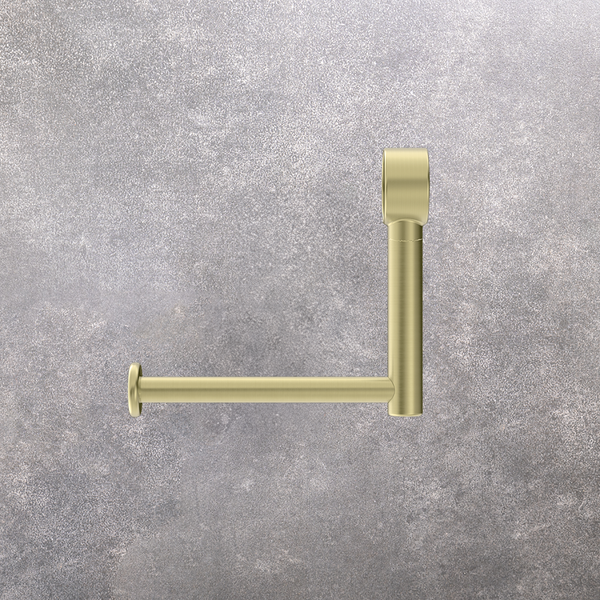 Nero Mecca Care Add-on Toilet Roll Holder Brushed Gold