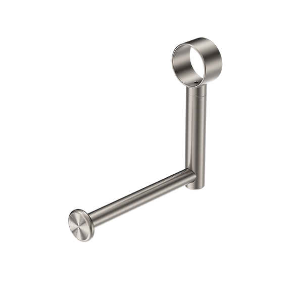 Nero Mecca Care Add-on Toilet Roll Holder Brushed Nickel