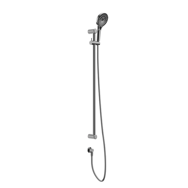 Nero Mecca Care 25mm Grab Rail and Adjustable Shower Rail Set 900mm Chrome