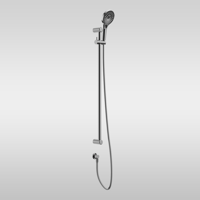 Mecca Care 25mm Grab Rail and Adjustable Shower Rail Set 900mm Chrome