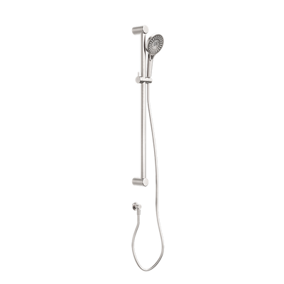 Nero Mecca Care 32mm Grab Rail and Adjustable Shower Rail Set 900mm Brushed Nickel
