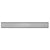 Nero Tile Insert V Channel Floor Grate 89mm Outlet with Hole Saw Brushed Gunmetal