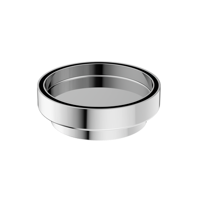 Nero 130mm Round Tile Insert Floor Waste 100mm Outlet Chrome