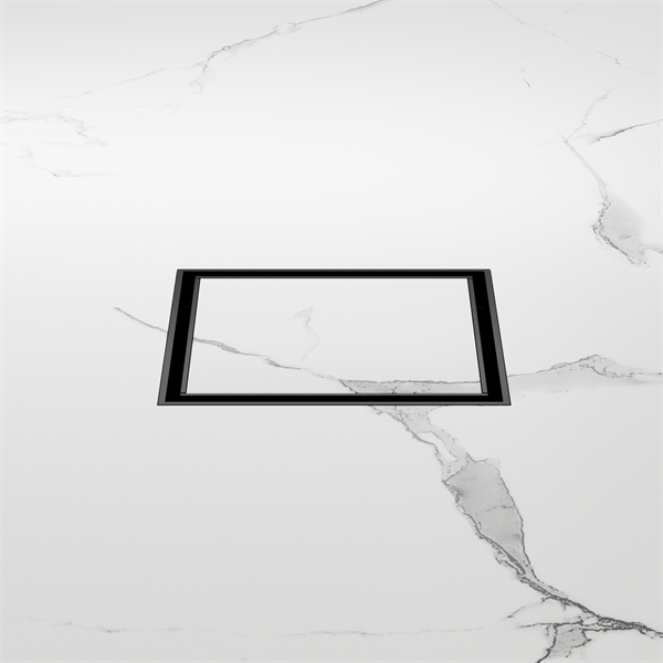 Nero Tile Insert Floor Waste 50mm Outlet Matte Black