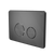 Nero In Wall Toilet Push Plate Graphite