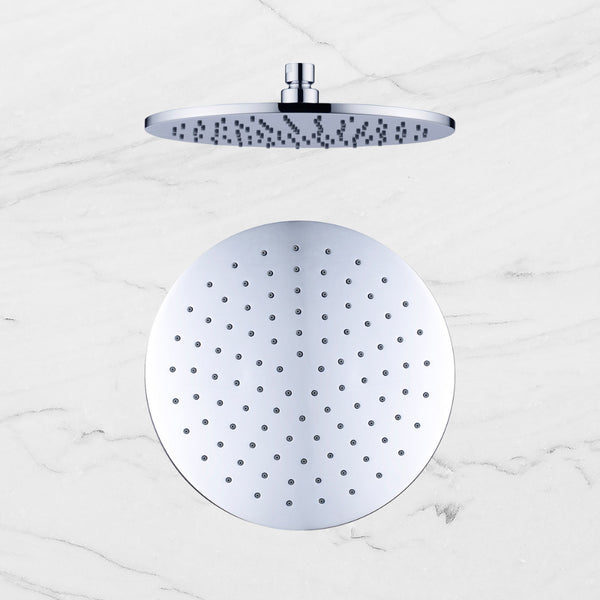 Nero Round Shower Head 250mm Chrome