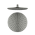 Nero Round Shower Head 250mm Brushed Gunmetal