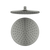 Round Shower Head 250mm Brushed Gunmetal