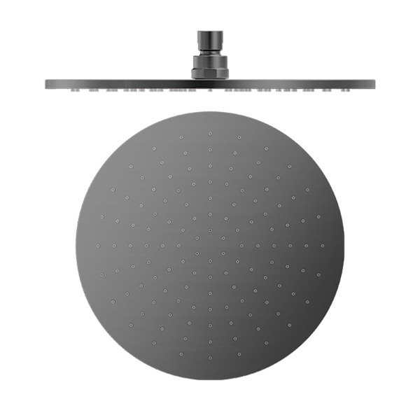 Nero Round Shower Head 300mm Graphite