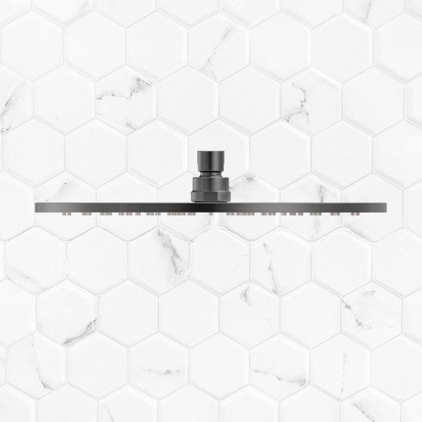 Nero Round Shower Head 300mm Graphite