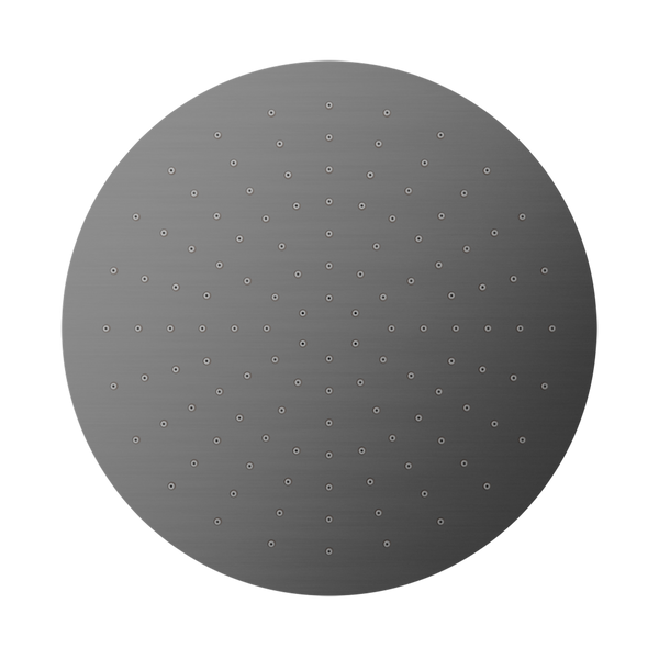Nero Round Shower Head 300mm Graphite