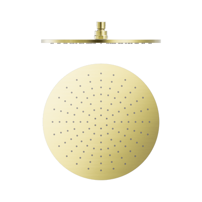 Round Shower Head 300mm Brushed Gold