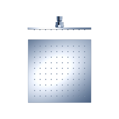 Nero Square Shower Head 250mm Chrome