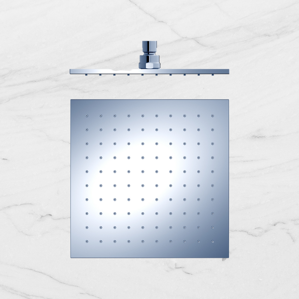 Nero Square Shower Head 250mm Chrome