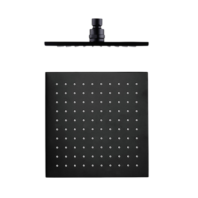 Nero Square Shower Head 250mm Matte Black